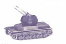 German Quad AAA Gun Whirlwind Z-109