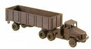 M-48 6x6 2.5 Ton Tractor & Stake Trailer Z-169