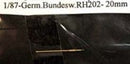 HO Scale Model Bofors Anti-Aircraft Brass Barrel