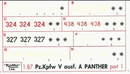Decals Panther A Set Number 1