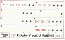 Decals Panther A Set Number 3