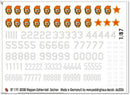 USSR Numbers & Signs