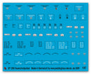 German Fire Service Decals