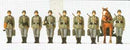 Infantrymen With Mortar In Formation